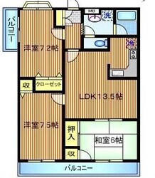 ドムス武蔵野の物件間取画像